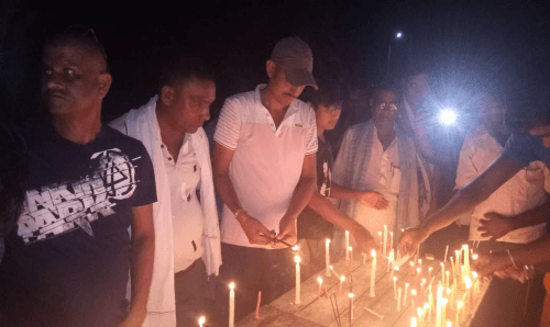 ९ महिने शिशु मृतक सोनालीको आत्माको चिरशान्तीको कामना गर्दै औरहीबजारमा दिप प्रजवल