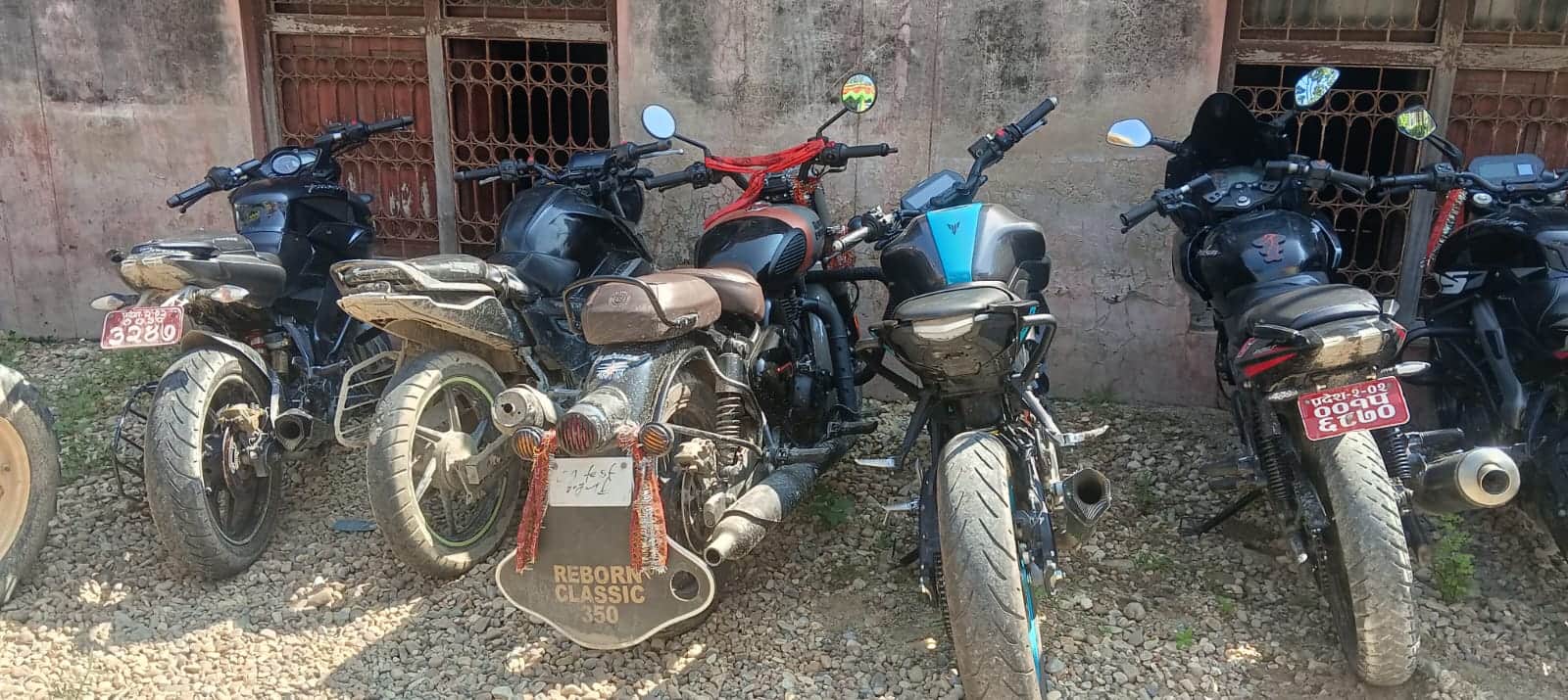 धनुषा प्रहरीमा राखिएको मोसाहरु