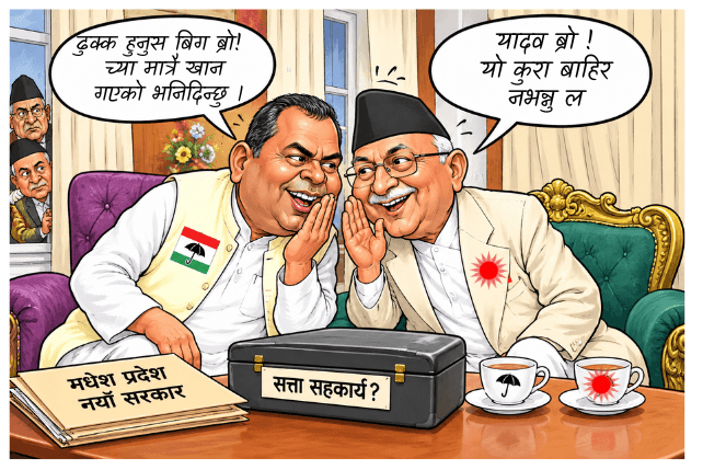 ढुक्क ! हुनुस बिग ब्रो !