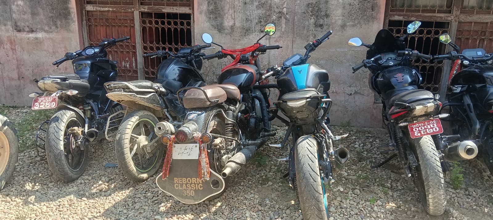 धनुषा प्रहरीमा राखिएको मोसाहरु