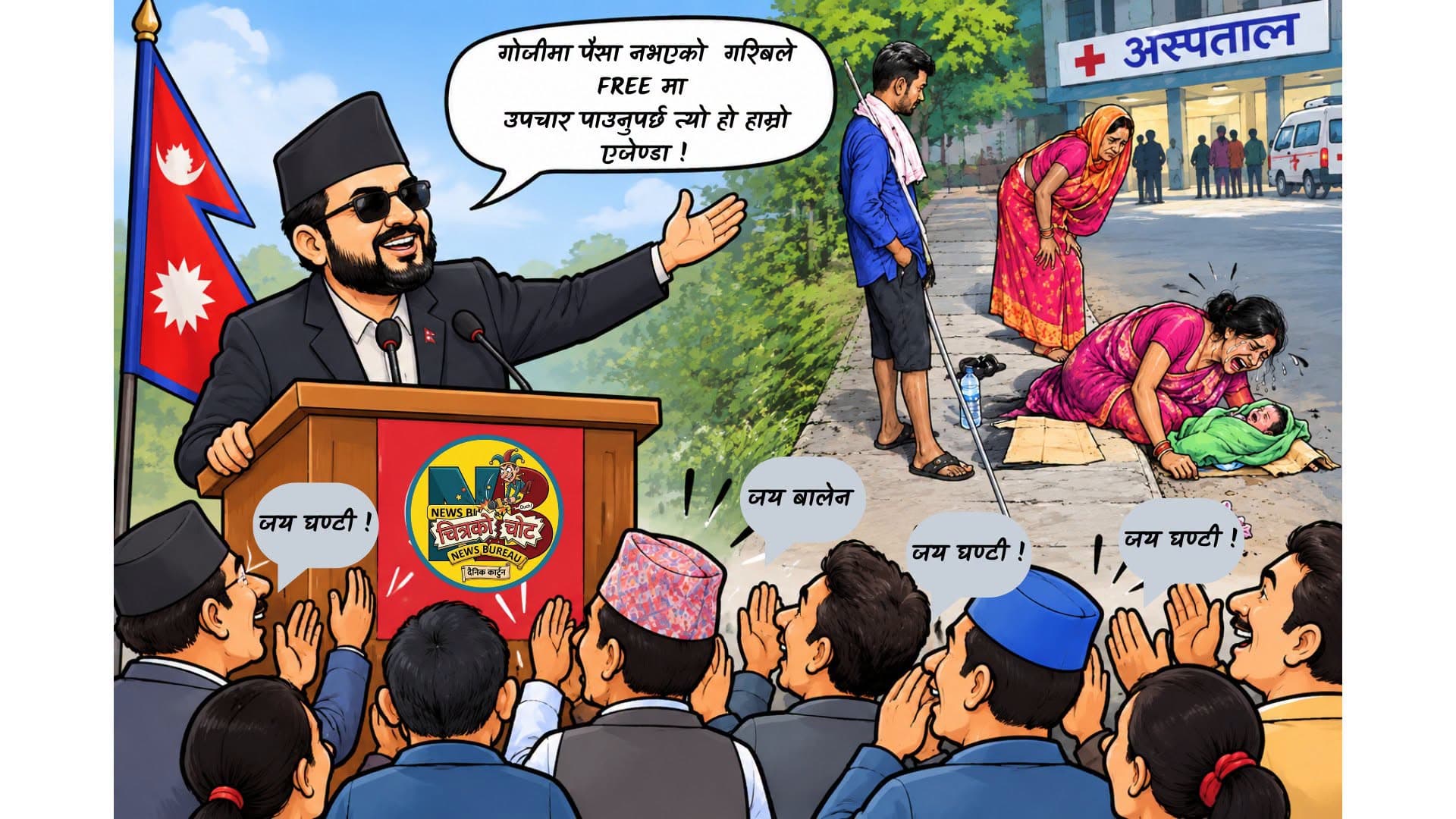 जे पनि पनि जय भण्टी भन्ने कार्यकर्ता