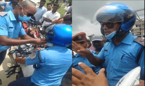 गोलबजारका ट्राफिक ईन्चार्जले मोटरसाईकल ठोके, पीडितलाई बर्दिको धाक देखाएर कुटे