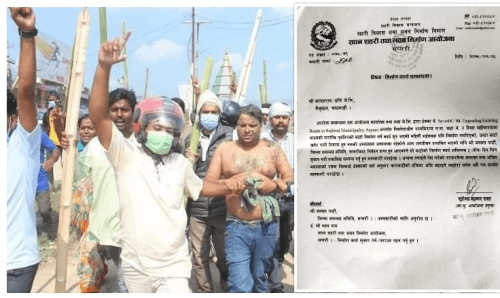डा. सिके राउतको प्रभावः  काम नगर्ने ठेकेदारलाई तुरुन्त काम गर्न धमाधम पत्र काटदै