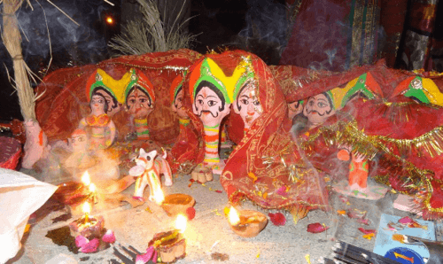 मधेशकी दिदीबहिनीहरु आजदेखि 'सामाचकेवा' खेल्दै