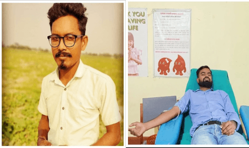 सिरहामा रगतको आवश्यकता परे सिरहा युवा सँजाल तत्पतर छः अध्यक्ष राय