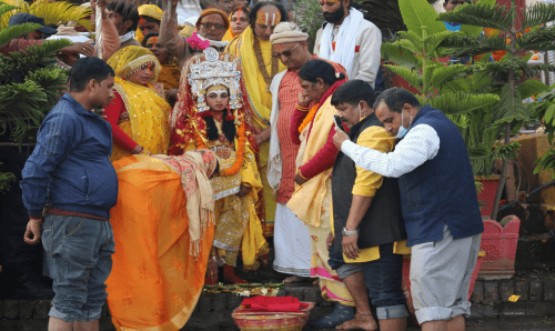 विवाहपँचमीः आज जानकीको मटकोर, महोत्सवमा मास्क अनिवार्य