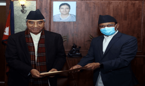 रक्षामन्त्री डा. रिजालले दिए पदबाट राजिनामा
