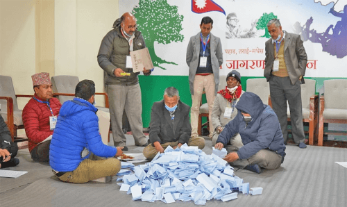 कांग्रेसका सबै पदाधिकारीको मतगणना सम्पन्न, अब सदस्यको मतगणना हुँदै