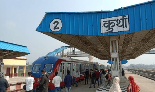 आजदेखि दैनिक एक पटक रेल सञ्चालनमा