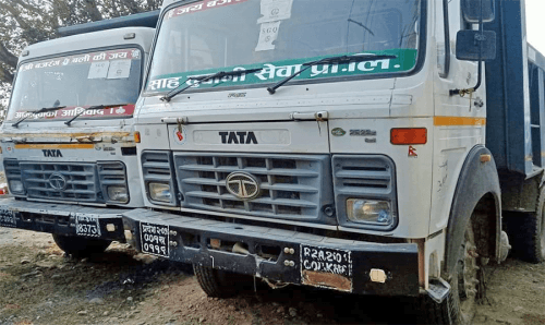 मधेश विनासको लागि कमला नदीमा चिनियाँ कम्पनीको डोजर, ७ वटा ट्रिपर पक्राउ