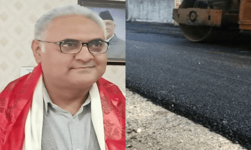 नेता अरगरियाको विशेष पहलमा ईनरबा बोर्डरदेखि कमला छर्की हुँदै यदुकूहासम्म पीच सडक बन्दै