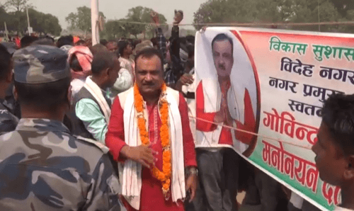 काँग्रेसले टिकट नदिएपछि पूर्व SSP बने स्वतन्त्र उम्मेदवार