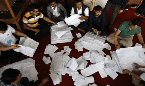 काठमाडौं महानगरपालिकाको मतगणना सुरु