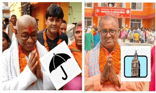 जनकपुरमा काँग्रेसका बागी मनोजको घण्टाको डँका बज्दै, लालकिशोरको छत्ता डाउन