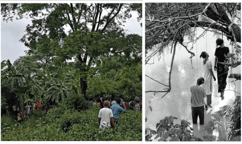 एउटै रुखमा तीन  किशोरी झुण्डिएको अवस्थामा फेला, गाउँ डुब्यो शोकमा