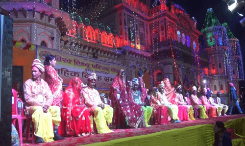 जानकी मन्दिरको एउटै मण्डपमा २६ जोडीको आदर्श विवाह