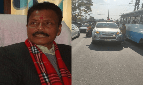 बृहत्तर जनकपुरका पूर्व अध्यक्ष सिँह सिँहदरवारबाटै सरकारी गाडी लिएर फरार, प्रहरी खोज्दै