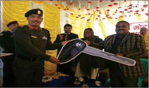मधेश प्रदेश प्रहरीलाई गस्ती गर्न मधेश सरकारले दियो ५२ लाखको मोटरसाईकल