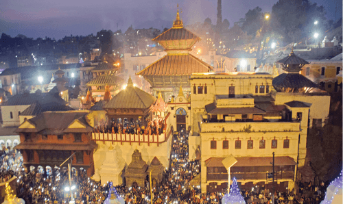 आज महाशिवरात्रि : पशुपतिनाथमा बिहान ३ बजेदेखिनै चारै ढोका खुल्ला