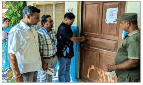 वीरगँजको दुई वटा कलेज सील
