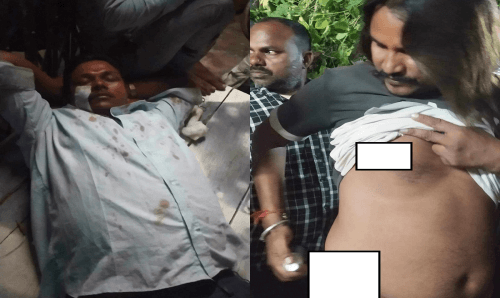 विदेहका मेयर दासले जनमतका नेता मण्डलमाथि कुटपिट गराएको भन्दै टायर बालेर प्रदर्शन
