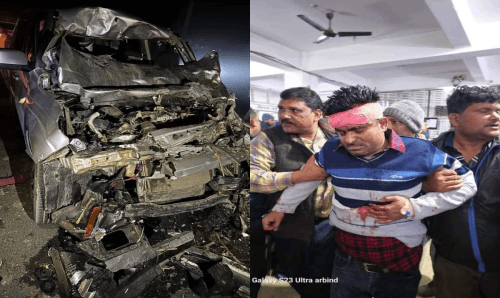 नापी कार्यालयको कर्मचारी सवार बोलेरो ट्रयाक्टरसँग ठोक्कियो, एकको मृत्यू, केयौँ गम्भिर