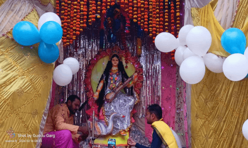 आज देशैभरि सरस्वति पूजन मनाईदै, जनकपुरमा प्रशासन र बजरँग दलको कडा प्रभाव