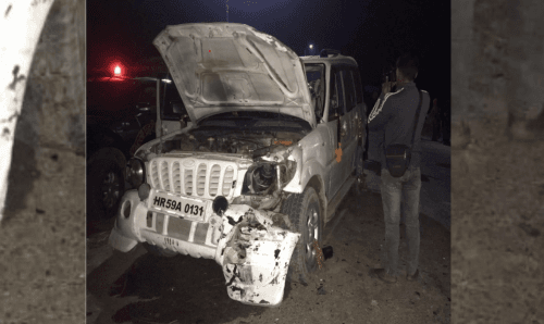 स्कोरपियोले मोसालाई ठक्कर दिँदा दुई युवकको मृत्यू