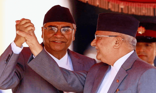 मध्यराती ओली र देउवाबीच सत्ता सहकार्यको सहमति, आलोपालो प्रधानमन्त्री बन्ने