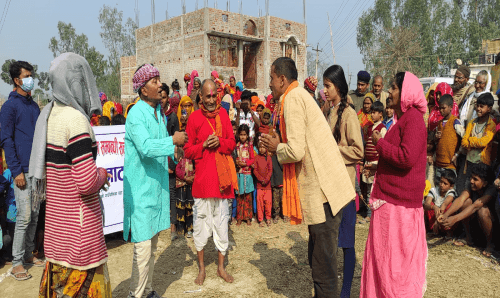 जनकनन्दिनी गाउँपालिकामा दाईजो प्रथा विरुद्ध सडक नाटक प्रदर्शन