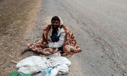 राजमागर्मा असहायको कष्टर जीवन