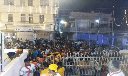 जनकपुरको राजदेवीमा १ मिनेटमा औसत ६३ बोका काटिदैं  !