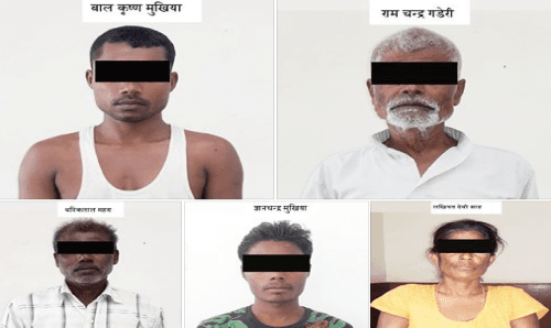 सिरहामा एकैदिन ५ फरार अभियुक्त पक्राउ