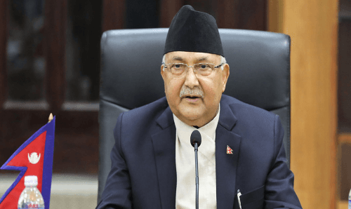 भोलि विहान ८ बजे राष्ट्रिय गान गाऔं, ताली बजाऔं : प्रधानमन्त्री