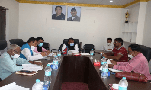 प्रदेश २ मा मन्त्रीस्तरीय विपद अनुगमन व्यवस्थापन समिति