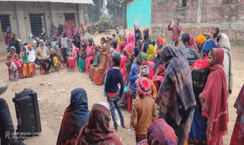 मैथिली सेवा समाज कतारद्धारा ३० जनालाई न्यानो बलैन्केट