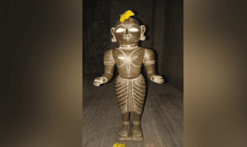 जनकपुरः पौराणिक दुर्लभ मूर्ती फेला, भेटनेलाई भारतीय एसएसबीले पक्रे