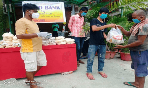 खाना नपुग्नेको लागि सिरहाको गोलबजारमा फुड बैँक सँचालन