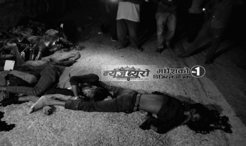मोसा दुर्घटना हुँदा एक जना ठहरै, २ गम्भिर !
