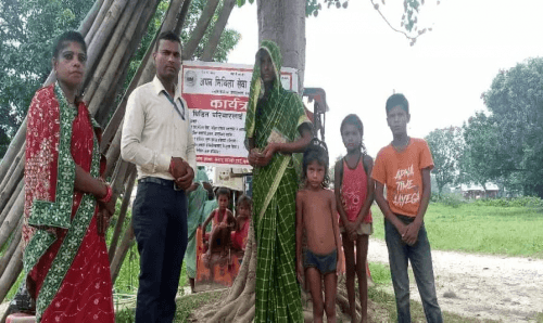 असहाय परिवारलाई अप्पन मिथिला सेवा समाजको सहयोग