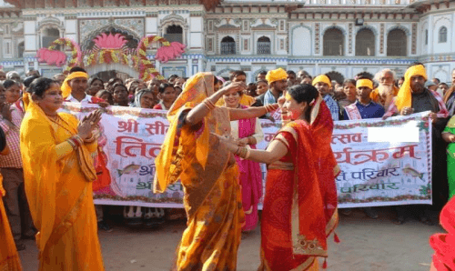 जनकपुरमा आज भगवान रामको 'तिलकोत्सव' धुमधामका साथ मनाइदै