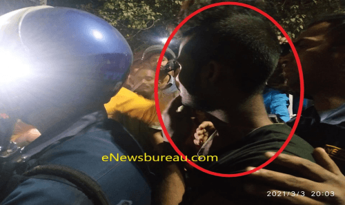 जनकपुरमा मोटरसाईकल चोर आज चोरी गर्दागर्दै रँगेहात पक्राउ