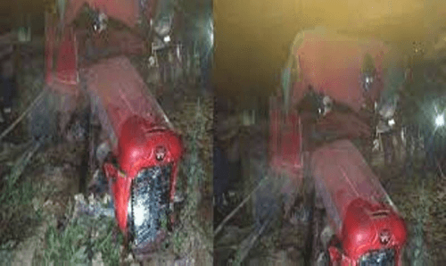 ट्र्याक्टर दुर्घटनामा मृत्यु हुनेको सङ्ख्या छ पुग्यो