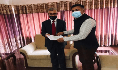बँगलादेशमा हिन्दुहरुमाथिको हमला रोक्न राष्ट्रिय एकता अभियानले बुझाए ज्ञापन