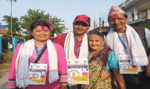 सुनसरीको इनरुवा नगरपालिकाको वडा नं.३ वडाध्यक्षमा एमालेबाट श्रेष्ठको उम्मेदवारी, घरदैलो सुरु