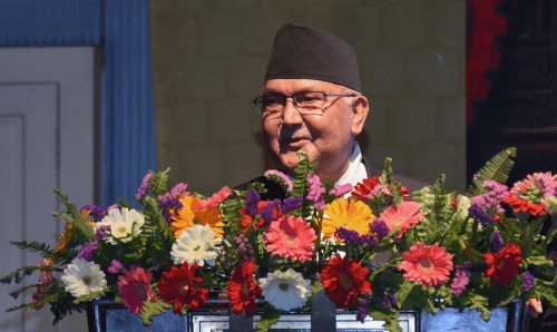 प्रधानमन्त्रीद्वारा एकैपटक १६५ सडक शिलान्यास