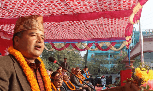 ओलीविरुद्ध कसैले षड्यन्त्र गरे अरिंगाल झै जाइलाग्छौं : महेश बस्नेत
