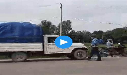 सिरहामा ट्रक, ट्रिपर र ट्रयाक्टरलाई ट्राफिकको लाईन, ट्राफिक प्रहरी यसरी असुल्छ महिनबारी