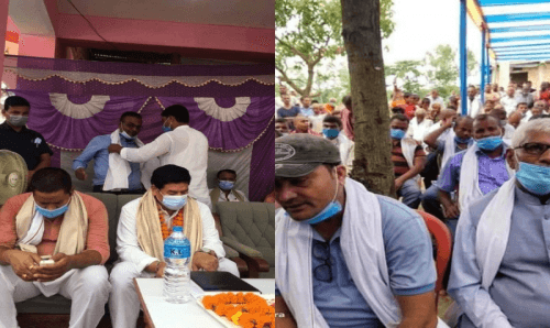२५ लाखको लागतमा समुदायिक भवन, पूर्व मन्त्री श्रेष्ठले गरे उदघाटन