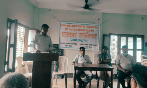 ट्राफिक प्रहरी विरुद्ध आन्दोलनमा बस व्यावसायी, हटाइएका काउण्टर स्थापनाको माग